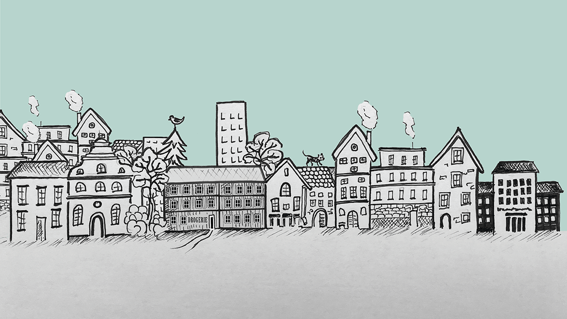 Parabel_Illustration Stadt