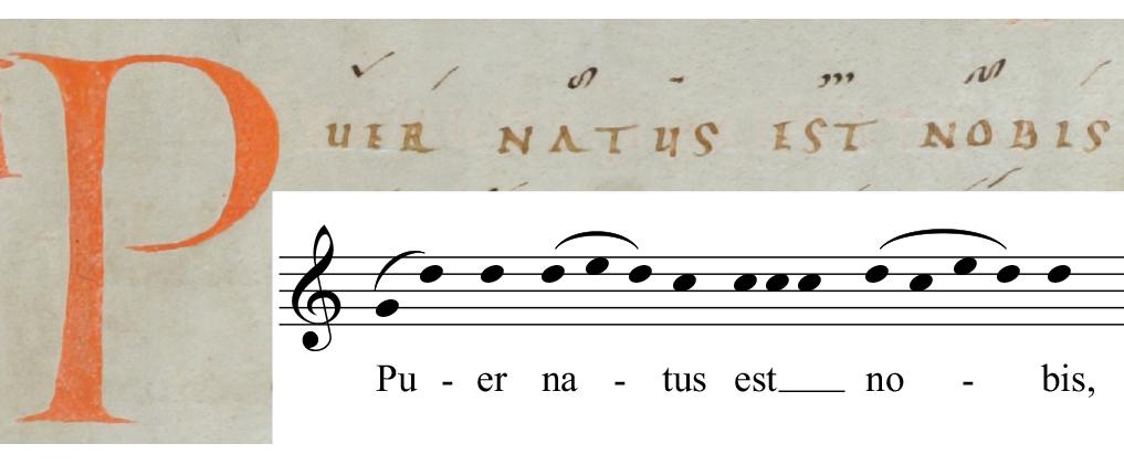 Transcription from the Graduale Romanum