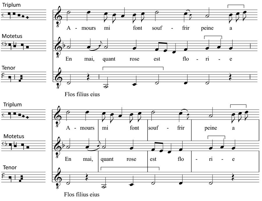 Beginning of a transcription