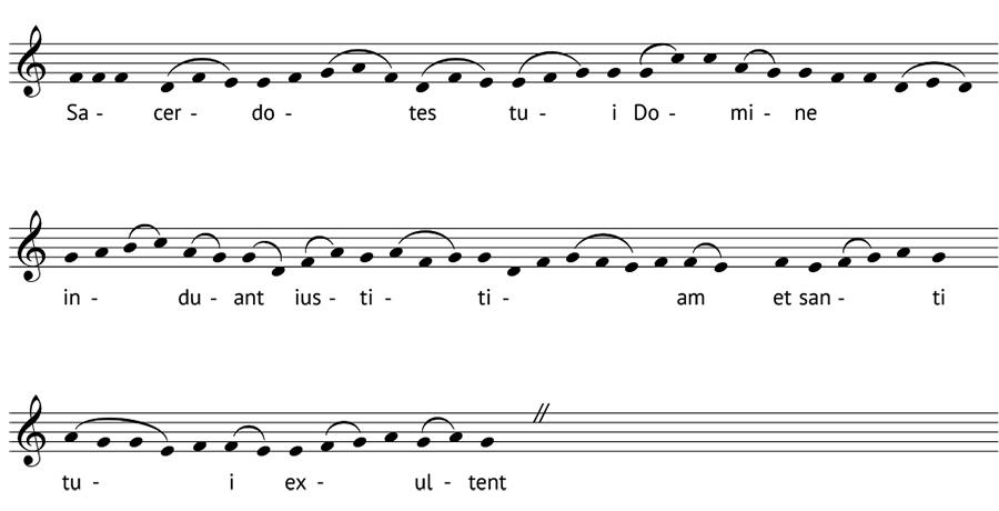 Transcription of Sacerotes tui without neumes